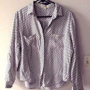 $8 w/ bundle LUNA MOON Button Dragon Fly Blouse